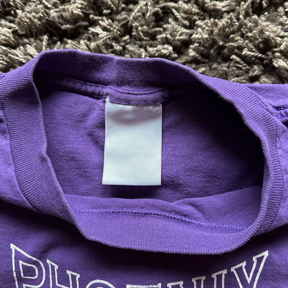 Vintage Phoenix Suns Shirt 90s XL Single Stitch CHALK LINE - Picture 4 of 8
